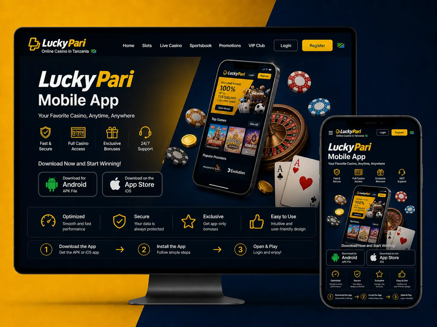 Betting on the Go with LuckyPari Mobile